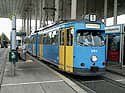 Tram 354 am Bahnhof Wilhelmshöhe